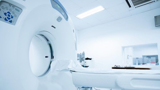MRI machine in hospital